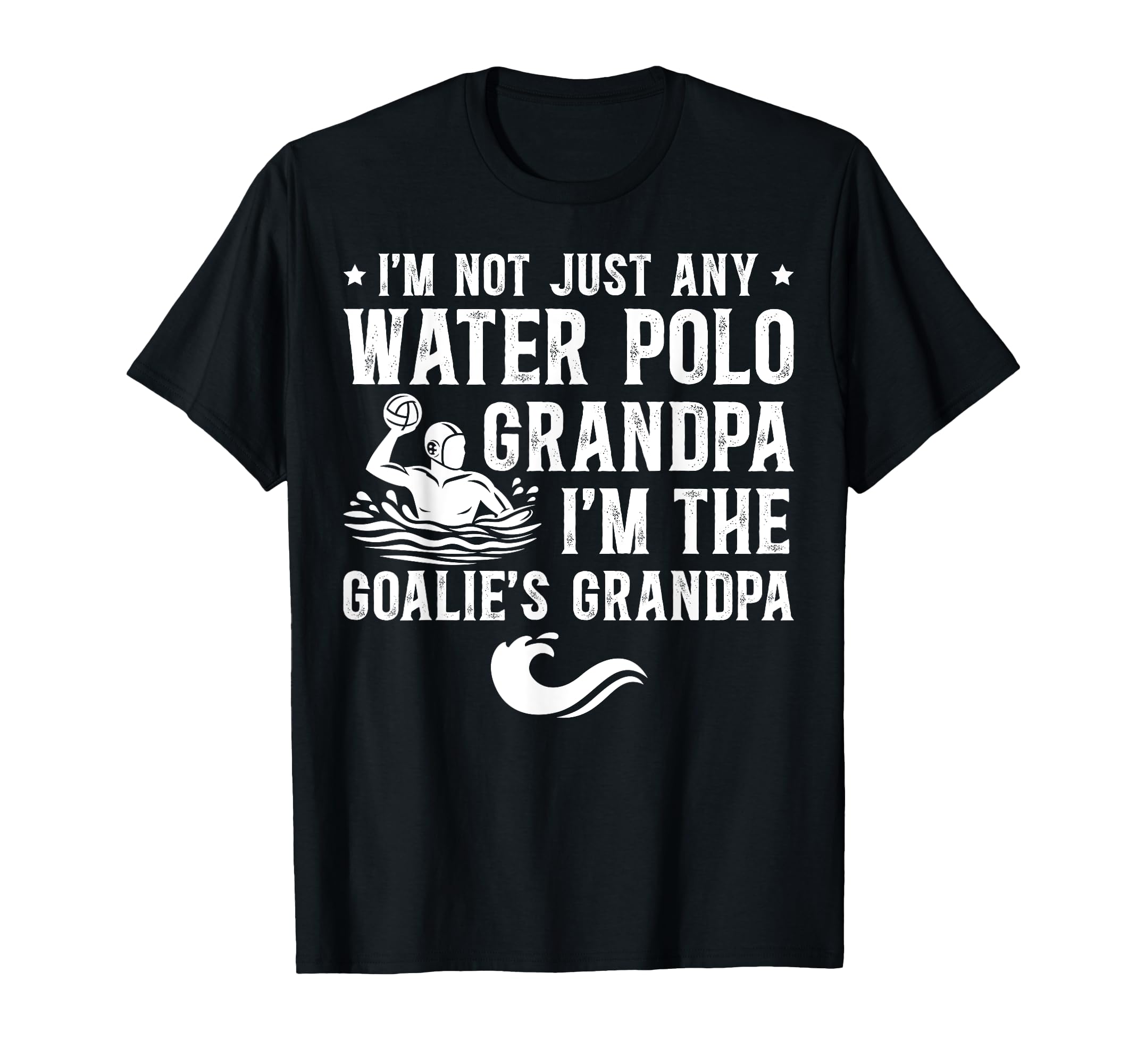 Water Polo Goalie Grandpa Water Polo T-Shirt - Graphic Print for Adults - T-Shirt, Sweatshirt, Hoodie