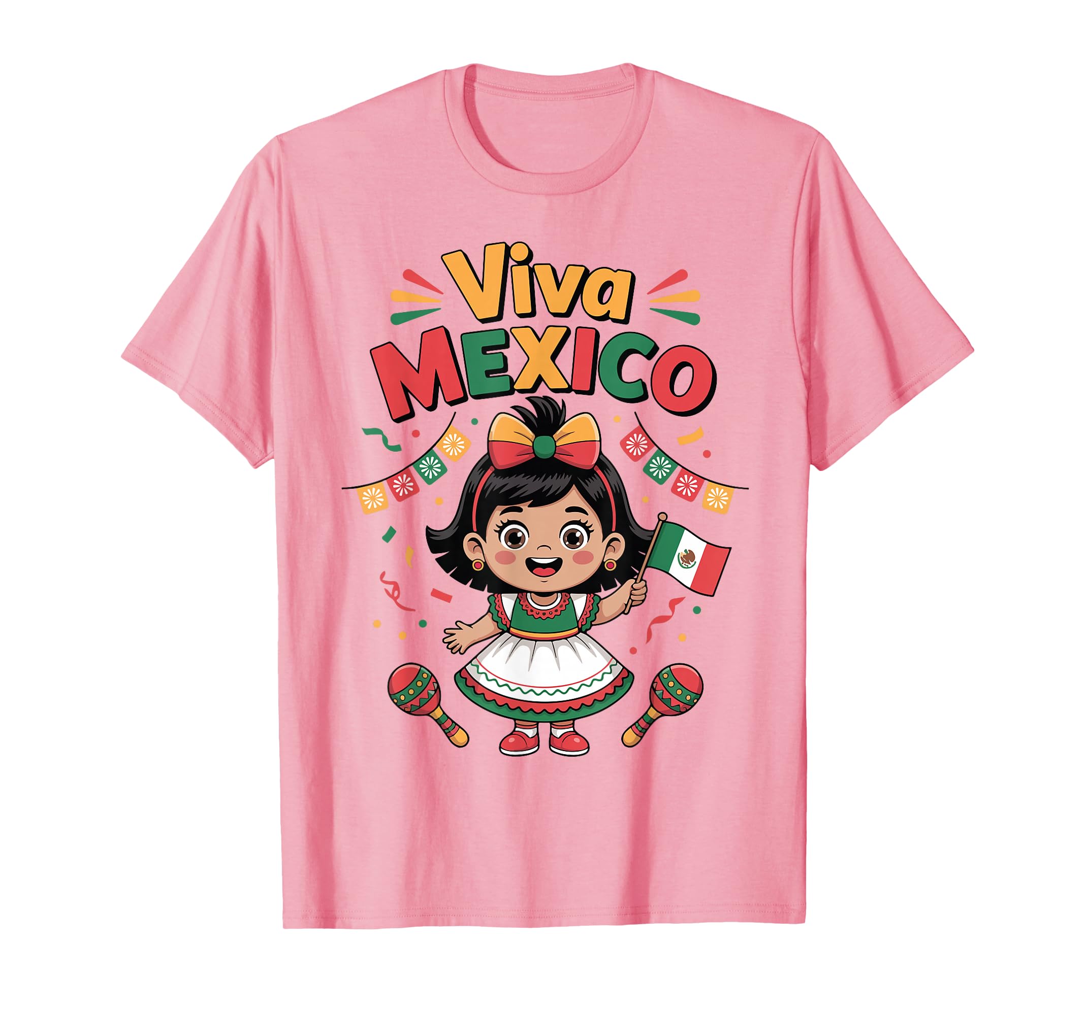 Mexican Viva Mexico Mexican Flag T-Shirt - Casual Everyday Wear for Adults - T-Shirt, Sweatshirt, Hoodie