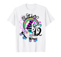 12Th Unicorn Roller Skate Birthday Party T-Shirt - Novelty Apparel Unisex - T-Shirt, Sweatshirt, Hoodie