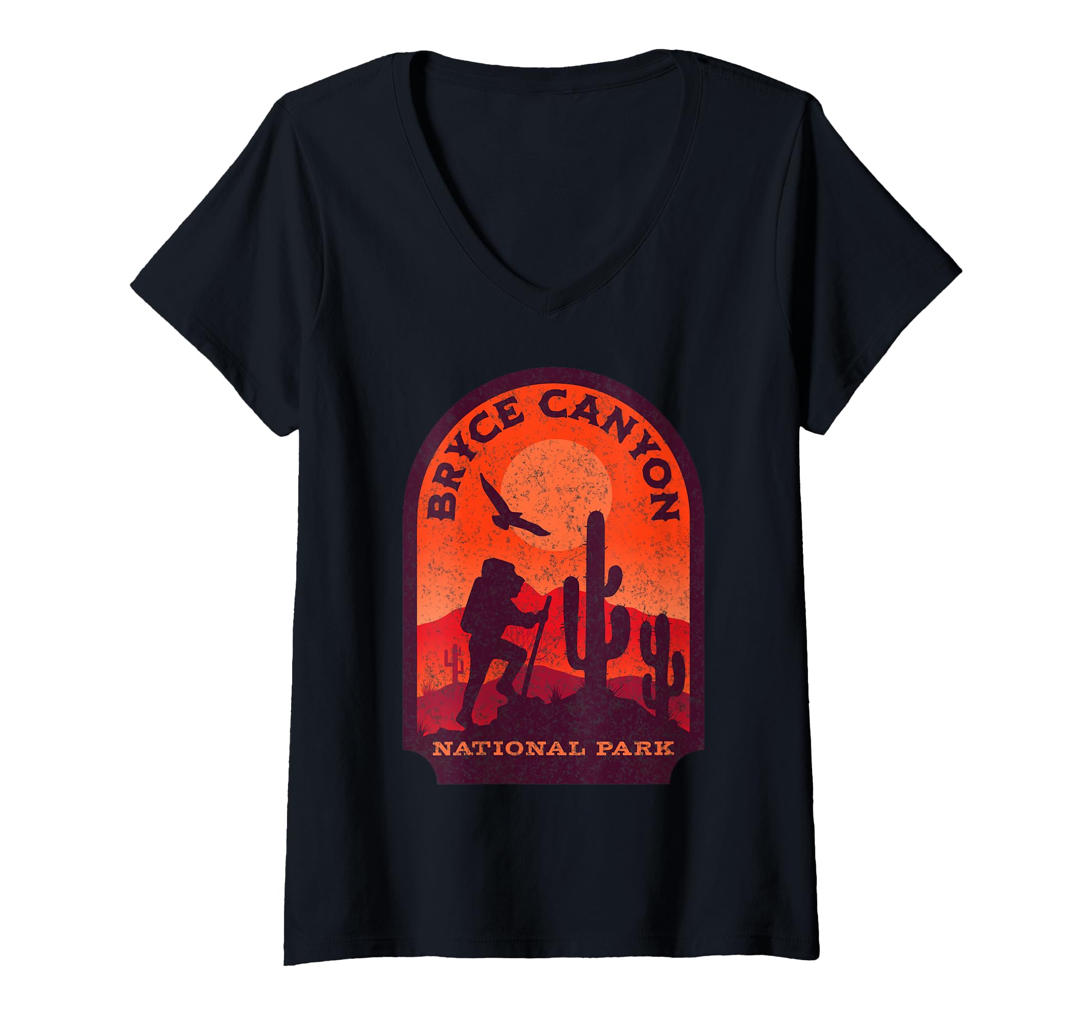 Bryce Canyon National Park Utah Usa T-Shirt - Custom Art Print Men Women - T-Shirt, Sweatshirt, Hoodie