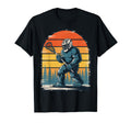 Lacrosse Goalie Bigfoot Lax T-Shirt - Minimalist Print for Adults - T-Shirt, Sweatshirt, Hoodie