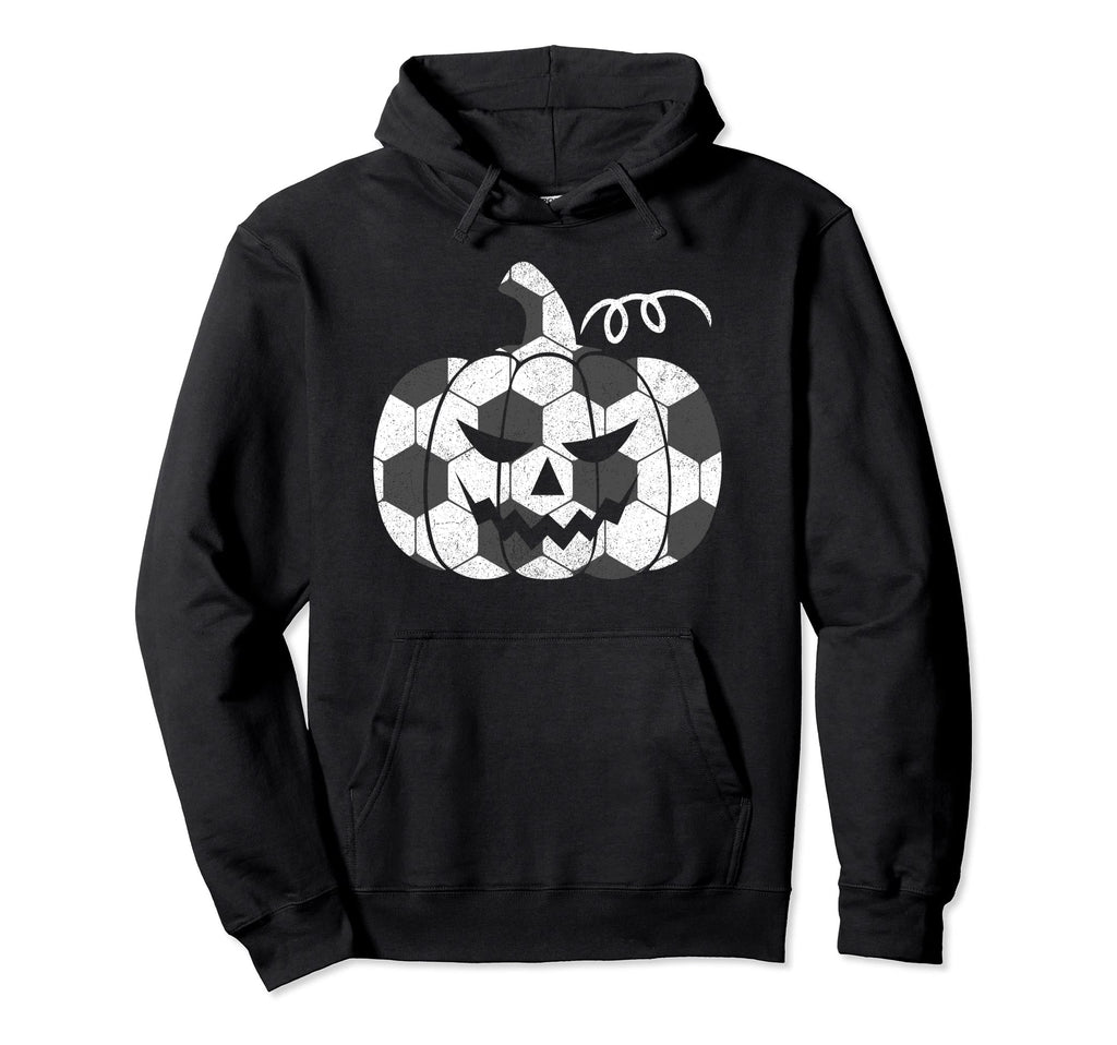 Womens Soccer T Shirts Halloween Scary Hoodie - Minimalist Print Unisex - T-Shirt, Sweatshirt, Hoodie