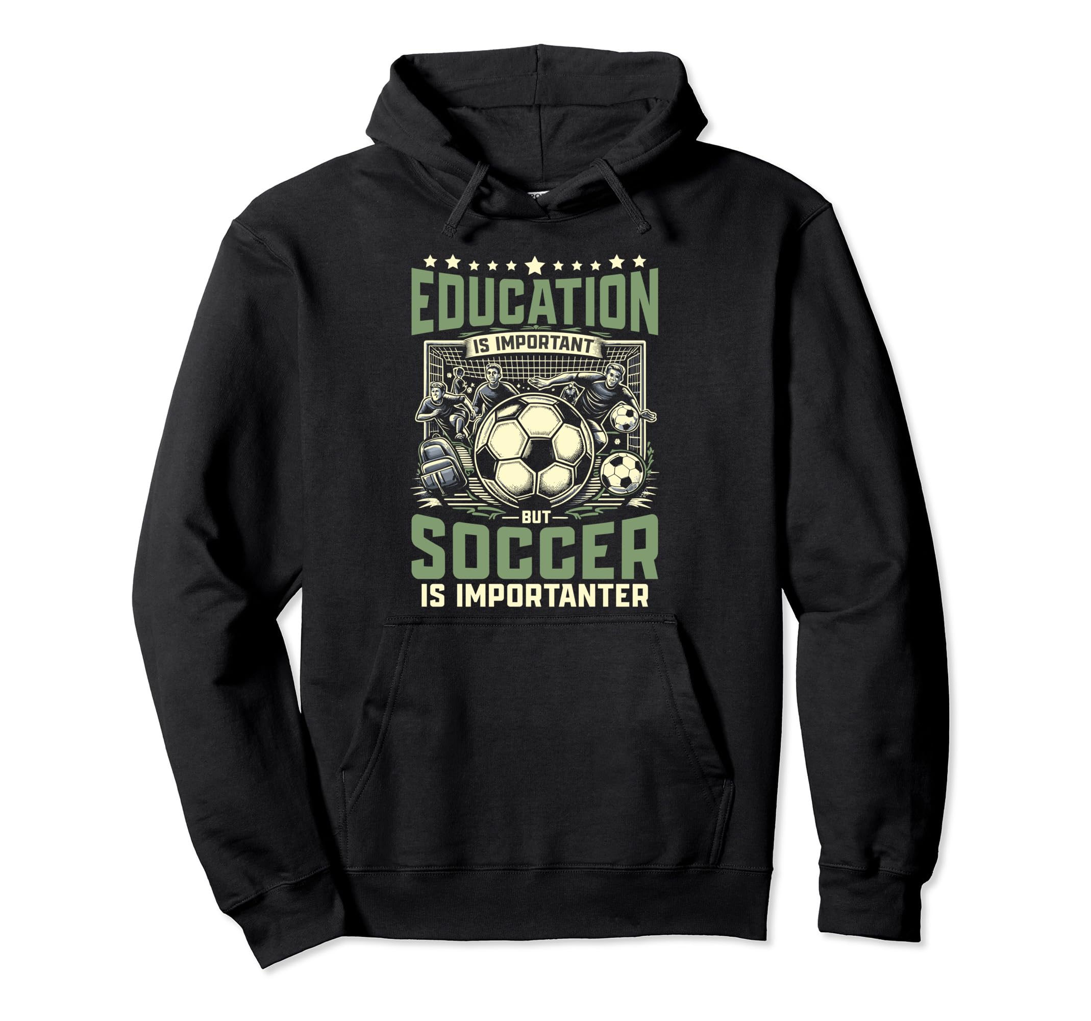 Sport Soccer Soccer Player Soccer Hoodie - Casual Everyday Wear Men Women - T-Shirt, Sweatshirt, Hoodie