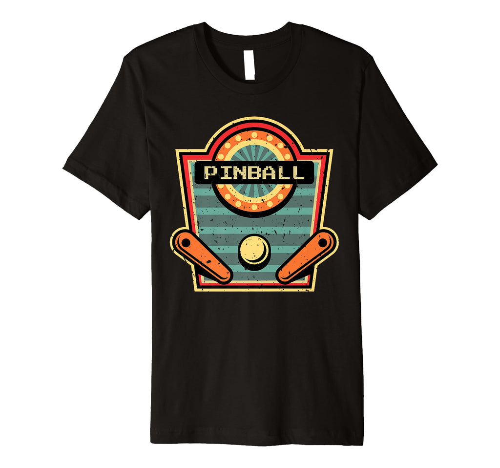 Pinball Funny Pinballer Flipping Ball T-Shirt - Unique Graphic Men Women - T-Shirt, Sweatshirt, Hoodie