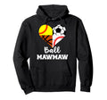 Ball Mawmaw Soccer Baseball Softball Hoodie - Graphic Print Unisex - T-Shirt, Sweatshirt, Hoodie