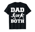 Dad Both Funny Soccer Basketball Dad T-Shirt - Novelty Apparel Unisex - T-Shirt, Sweatshirt, Hoodie