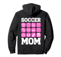 Soccer Mom Icons Soccer Hoodie - Custom Art Print Men Women - T-Shirt, Sweatshirt, Hoodie