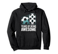 8 Years Being Awesome 8Th Birthday Hoodie - Novelty Apparel for Adults - T-Shirt, Sweatshirt, Hoodie