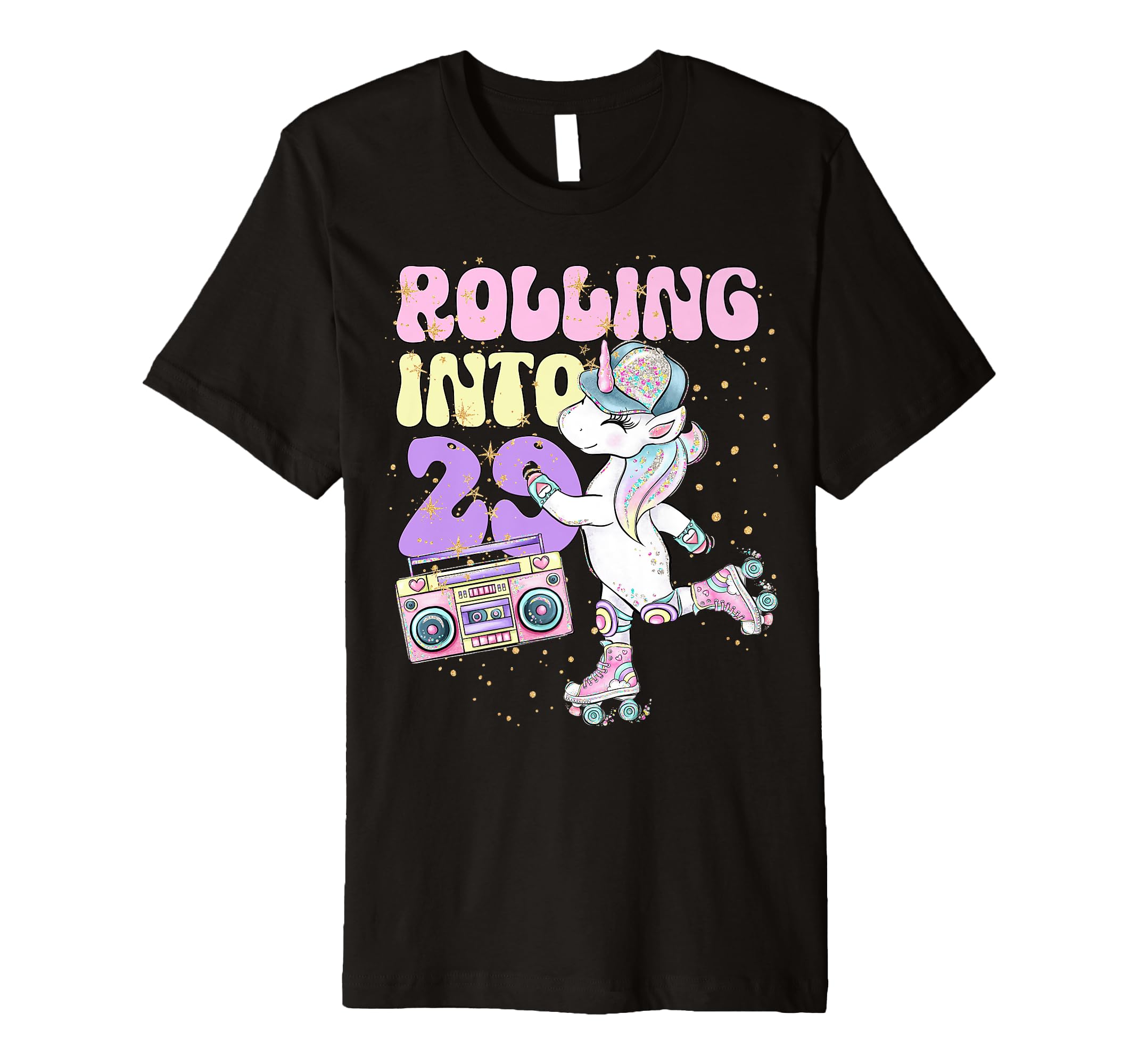 29Th Birthday Roller Skate Party T-Shirt - Casual Everyday Wear for Adults - T-Shirt, Sweatshirt, Hoodie