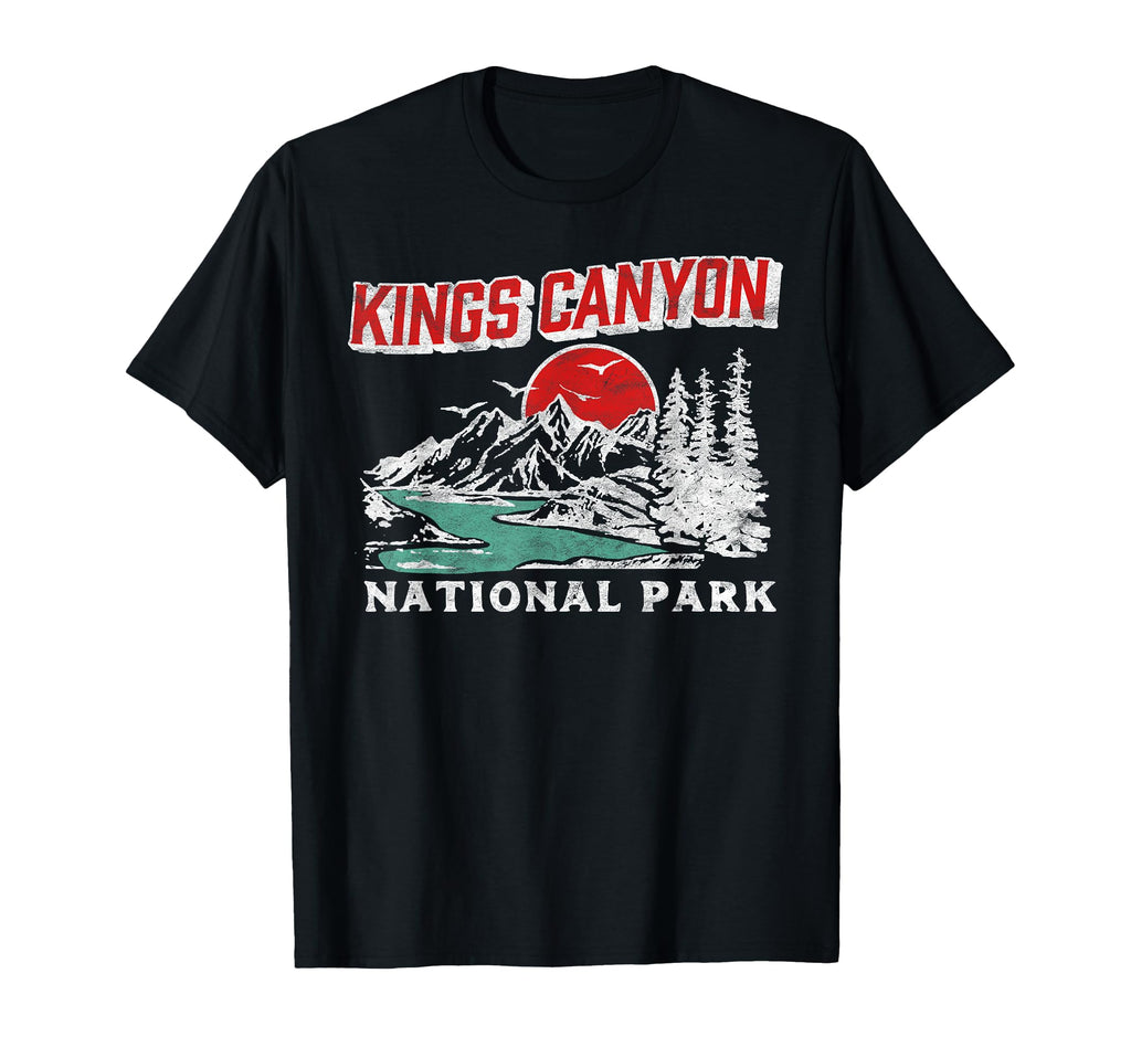 Kings Canyon National Park 80S T-Shirt - Aesthetic Graphic Men Women - T-Shirt, Sweatshirt, Hoodie