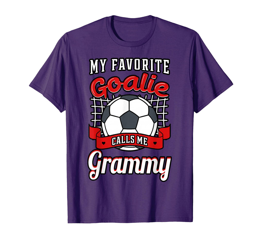 My Favorite Goalie Calls Me Grammy T-Shirt - Custom Art Print for Adults - T-Shirt, Sweatshirt, Hoodie