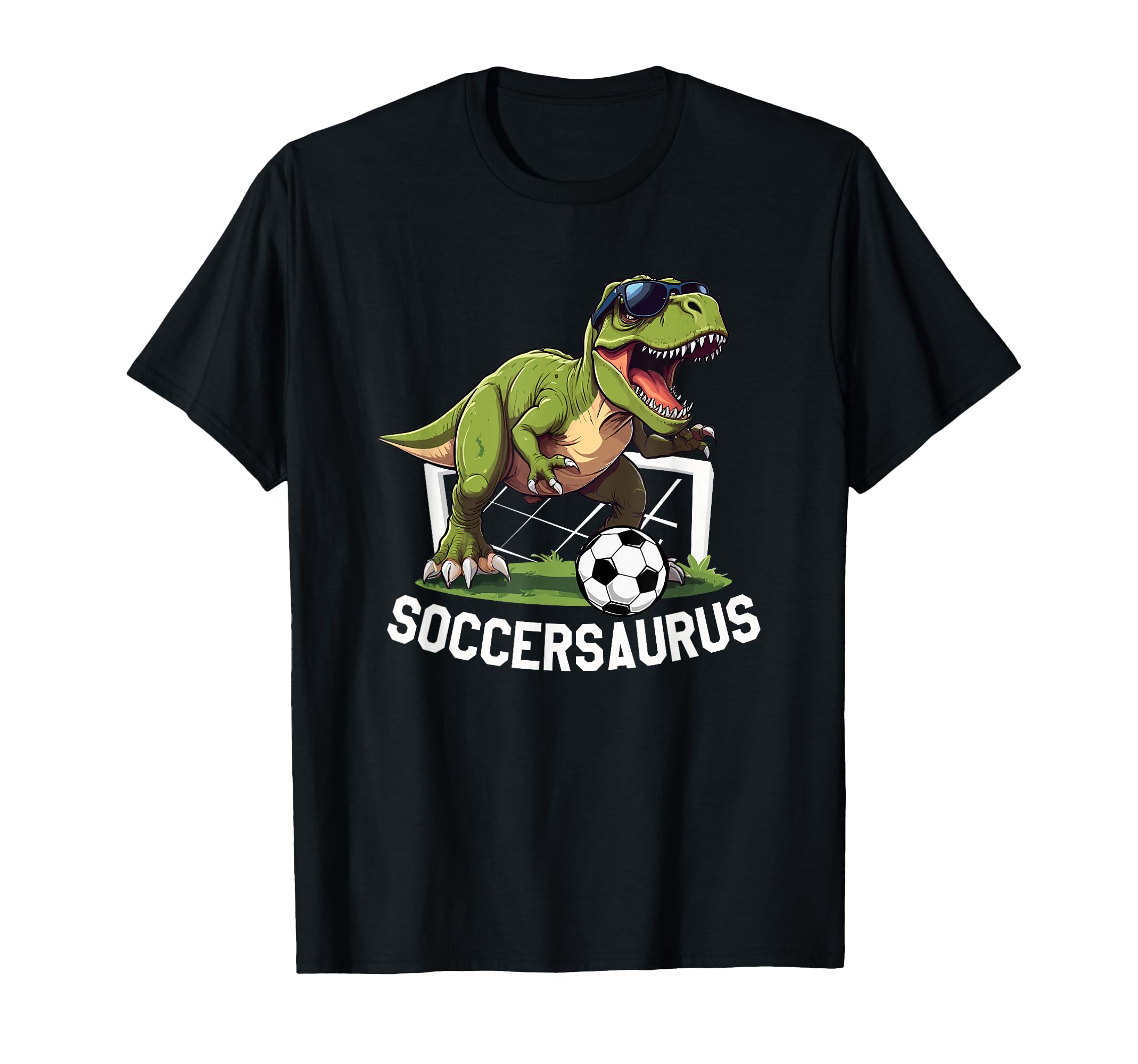 T Rex Playing Soccer Football T-Shirt - Streetwear Style Men Women - T-Shirt, Sweatshirt, Hoodie