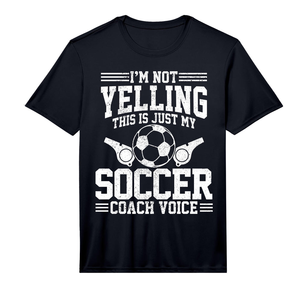 Mens Soccer Coach Voice Funny Sports Team T-Shirt - Trendy Graphic Unisex - T-Shirt, Sweatshirt, Hoodie