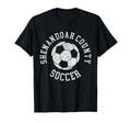 Shenandoah County Soccer Distressed T-Shirt - Custom Art Print Men Women - T-Shirt, Sweatshirt, Hoodie