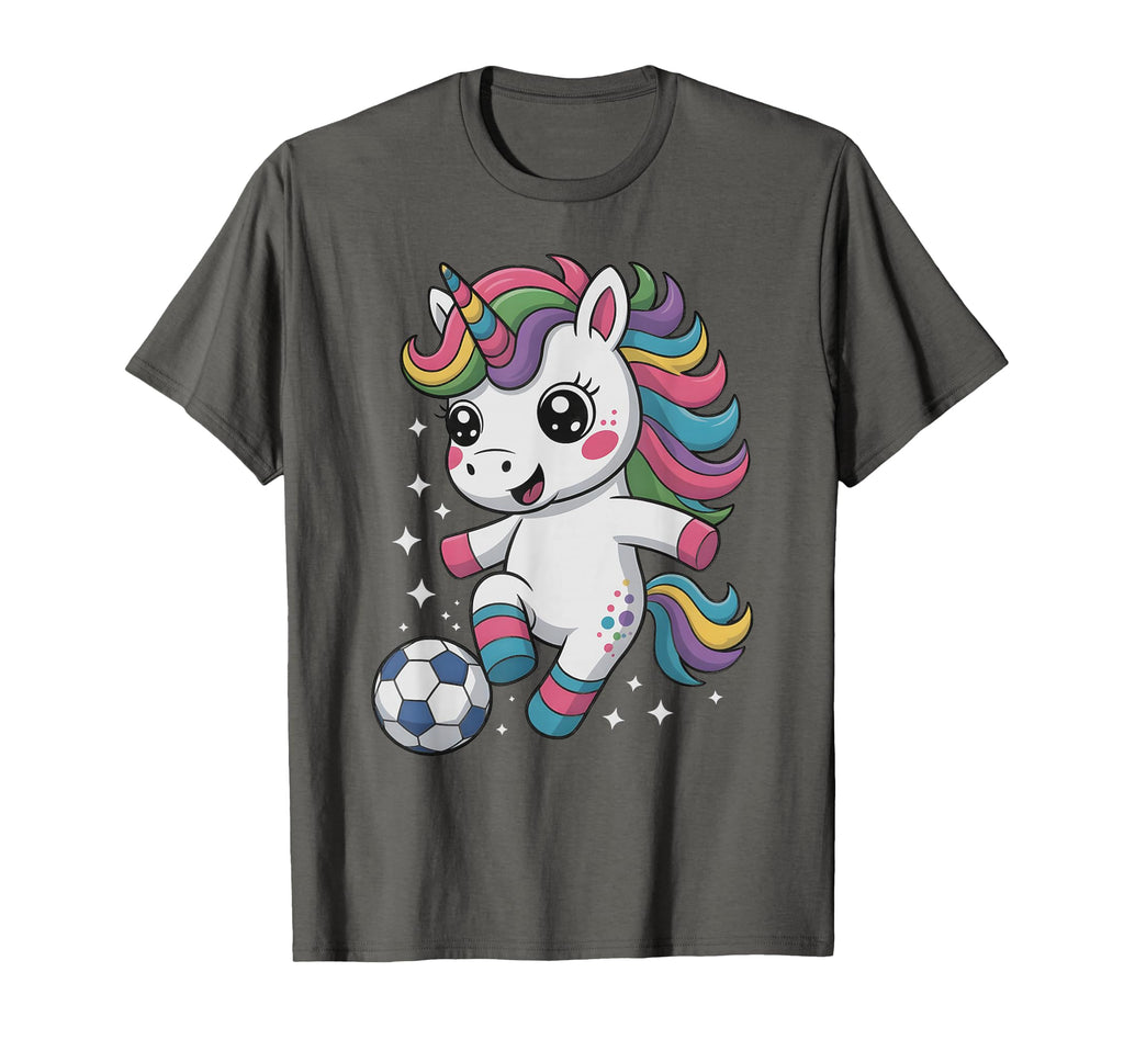 Soccer Just Who Loves Unicorn Score T-Shirt - Streetwear Style Men Women - T-Shirt, Sweatshirt, Hoodie