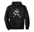 Ice Hockey Player Goalkeeper Ice Hockey Hoodie - Unique Graphic for Adults - T-Shirt, Sweatshirt, Hoodie
