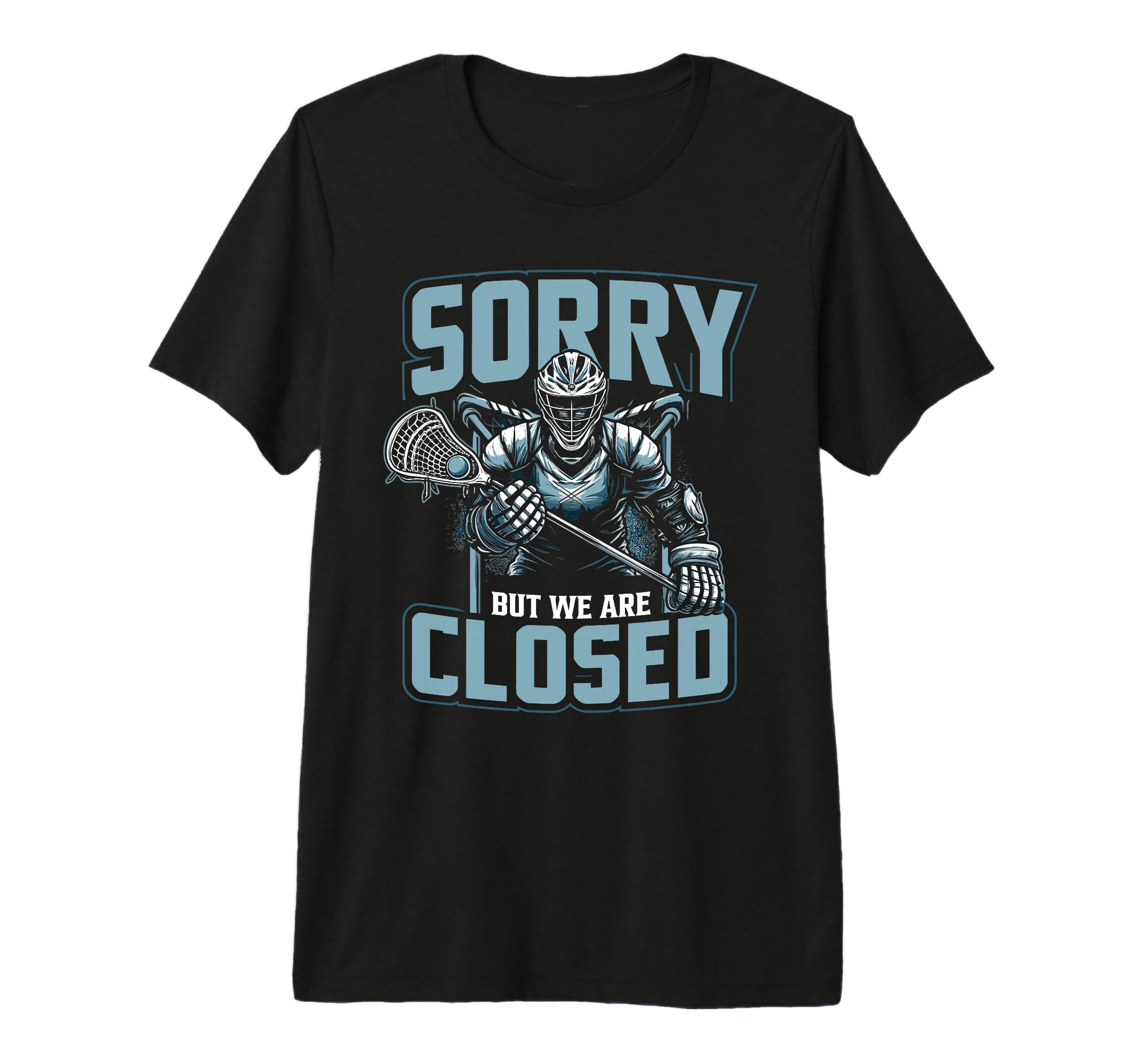 Lax Goalie Lacrosse Goalie Tri Blend T-Shirt - Trendy Graphic Unisex - T-Shirt, Sweatshirt, Hoodie