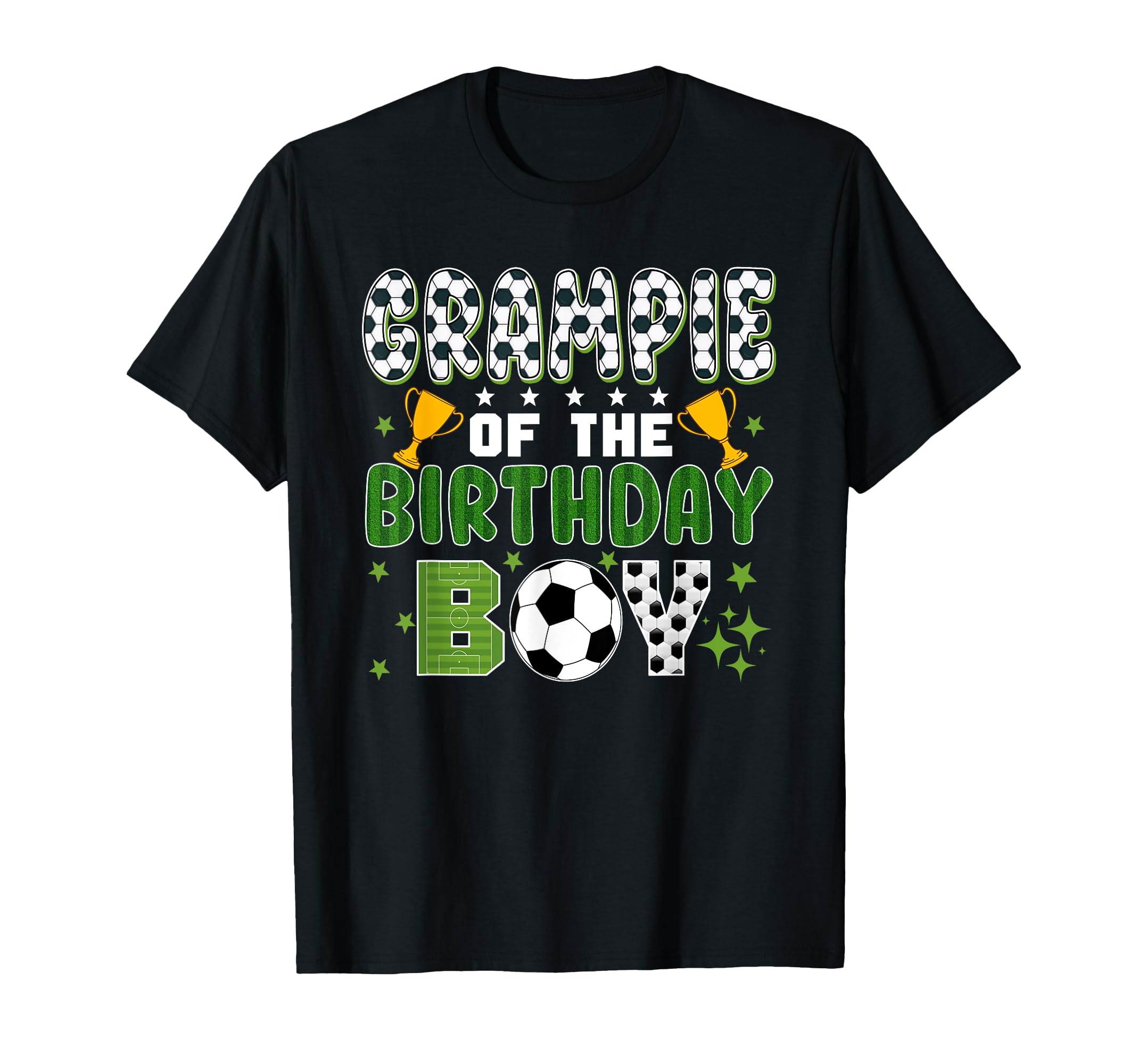 Grampie Birthday Soccer Group Family T-Shirt - Aesthetic Graphic Unisex - T-Shirt, Sweatshirt, Hoodie