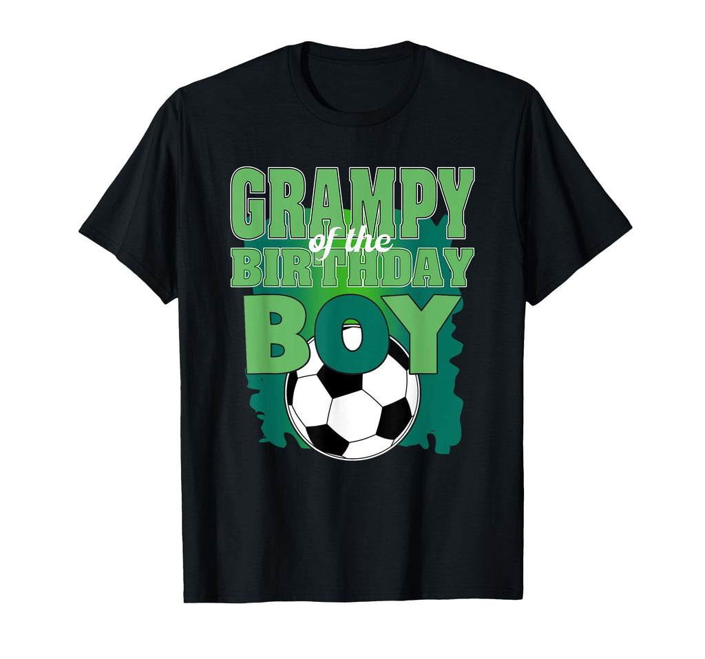 Grampy Birthday Soccer Group Family T-Shirt - Unique Graphic for Adults - T-Shirt, Sweatshirt, Hoodie