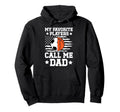 My Favorite Players Call Me Dad Hoodie - Casual Everyday Wear Unisex - T-Shirt, Sweatshirt, Hoodie
