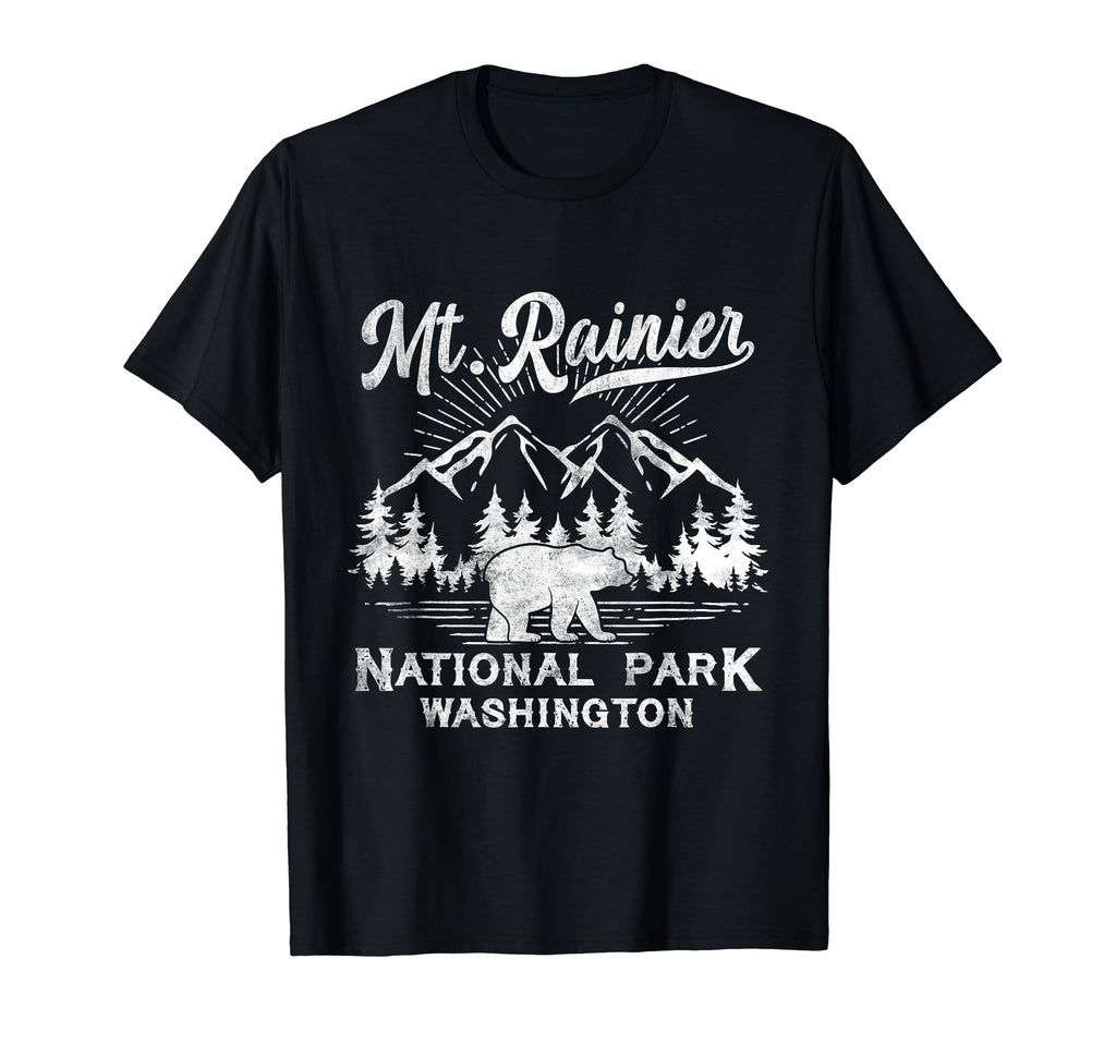 Mount Rainier National Park Lover T-Shirt - Fun Novelty Design Men Women - T-Shirt, Sweatshirt, Hoodie