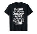 Im Soccer Goalie Aunt Soccer Keeper T-Shirt - Minimalist Print Men Women - T-Shirt, Sweatshirt, Hoodie