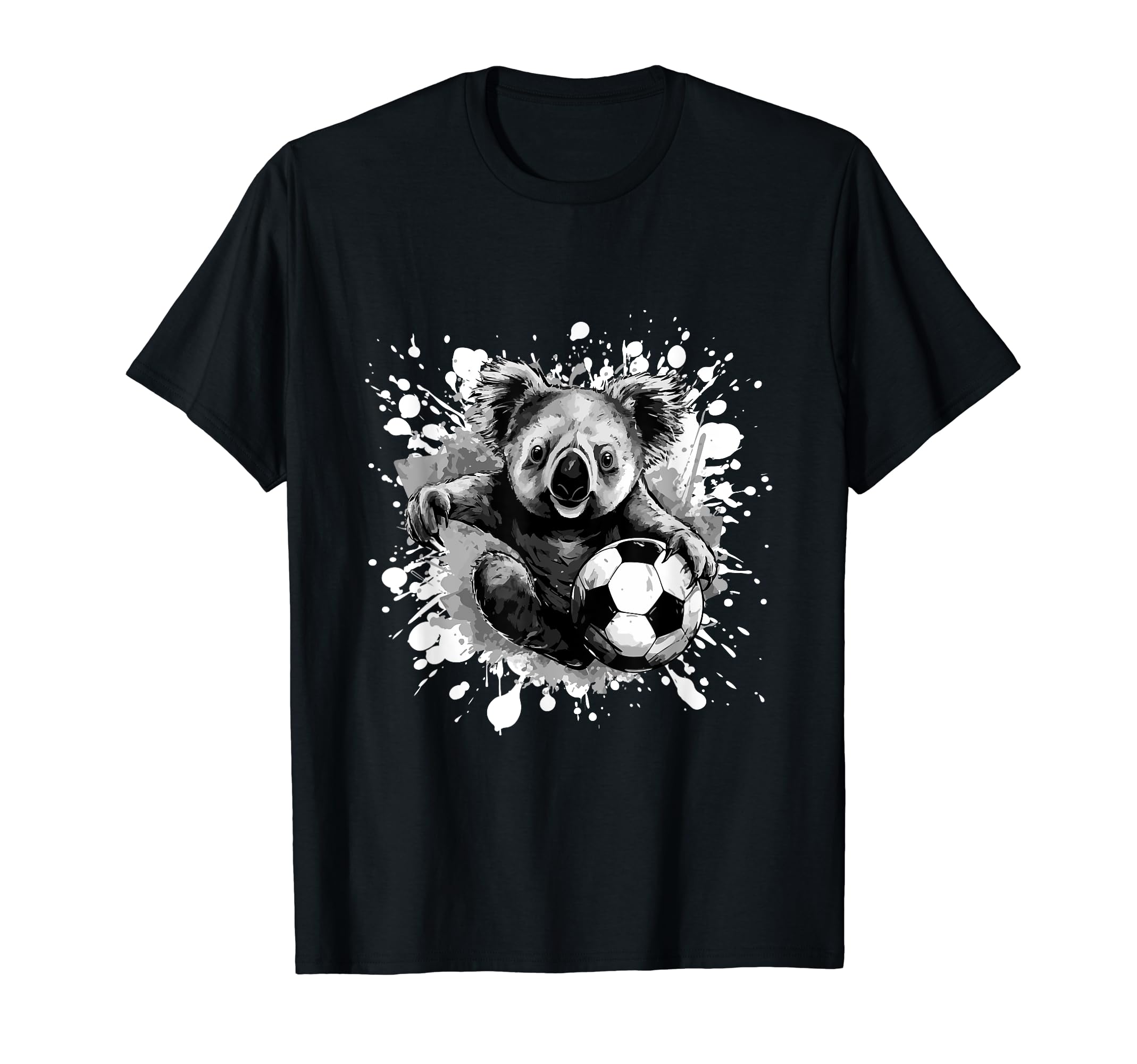 Koala Playing Soccer Sports Team T-Shirt - Custom Art Print for Adults - T-Shirt, Sweatshirt, Hoodie