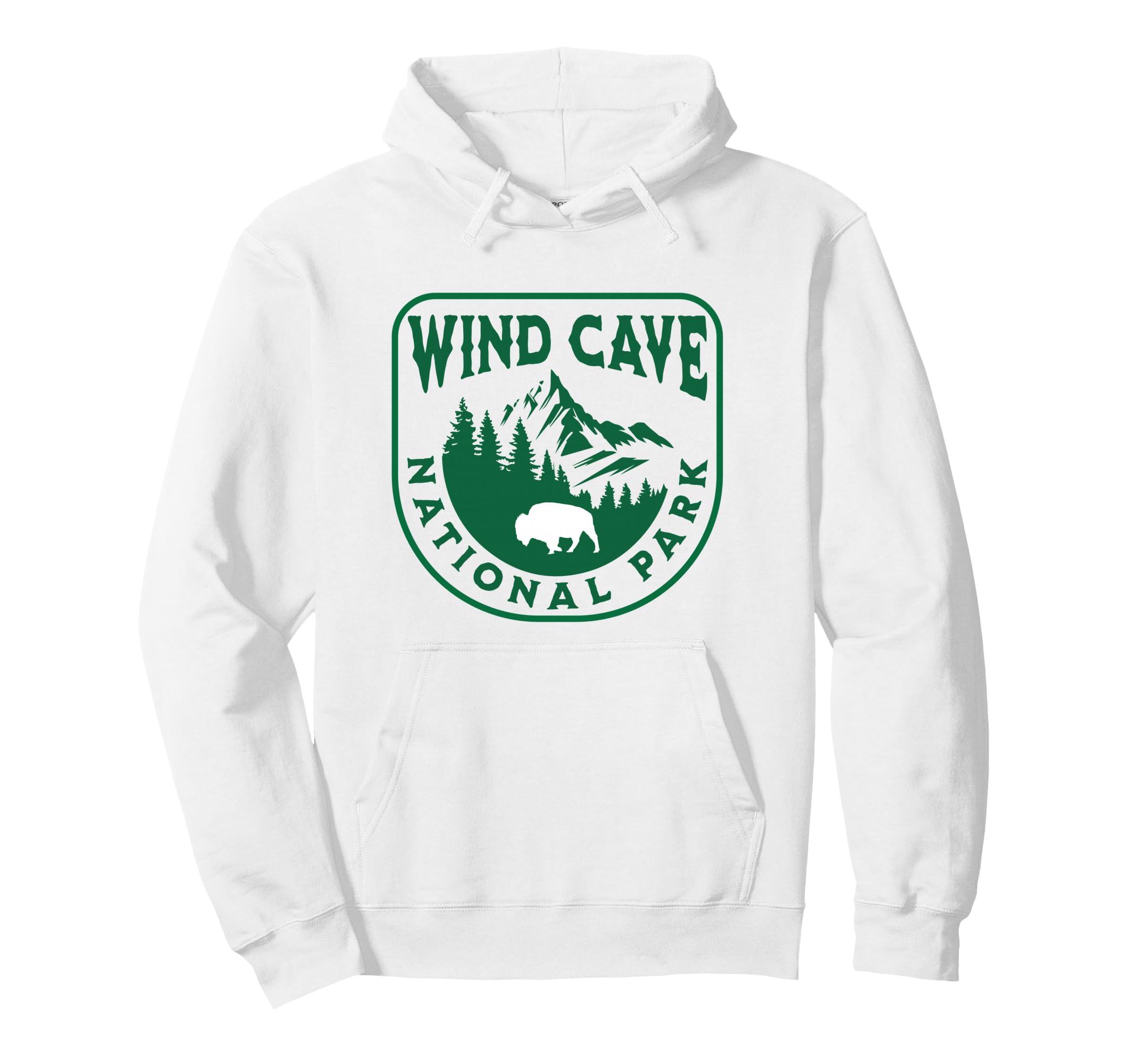 Wind Cave National Park South Hoodie - Casual Everyday Wear for Adults - T-Shirt, Sweatshirt, Hoodie