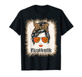 Basketball Stepmom Life Messy Bun T-Shirt - Custom Art Print Unisex - T-Shirt, Sweatshirt, Hoodie