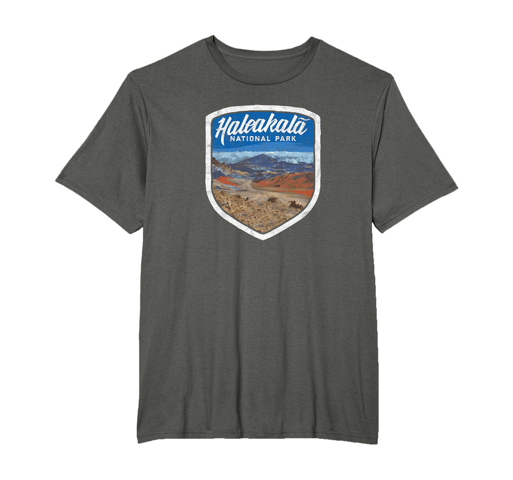 Haleakala National Park Badge T-Shirt - Trendy Graphic Unisex - T-Shirt, Sweatshirt, Hoodie
