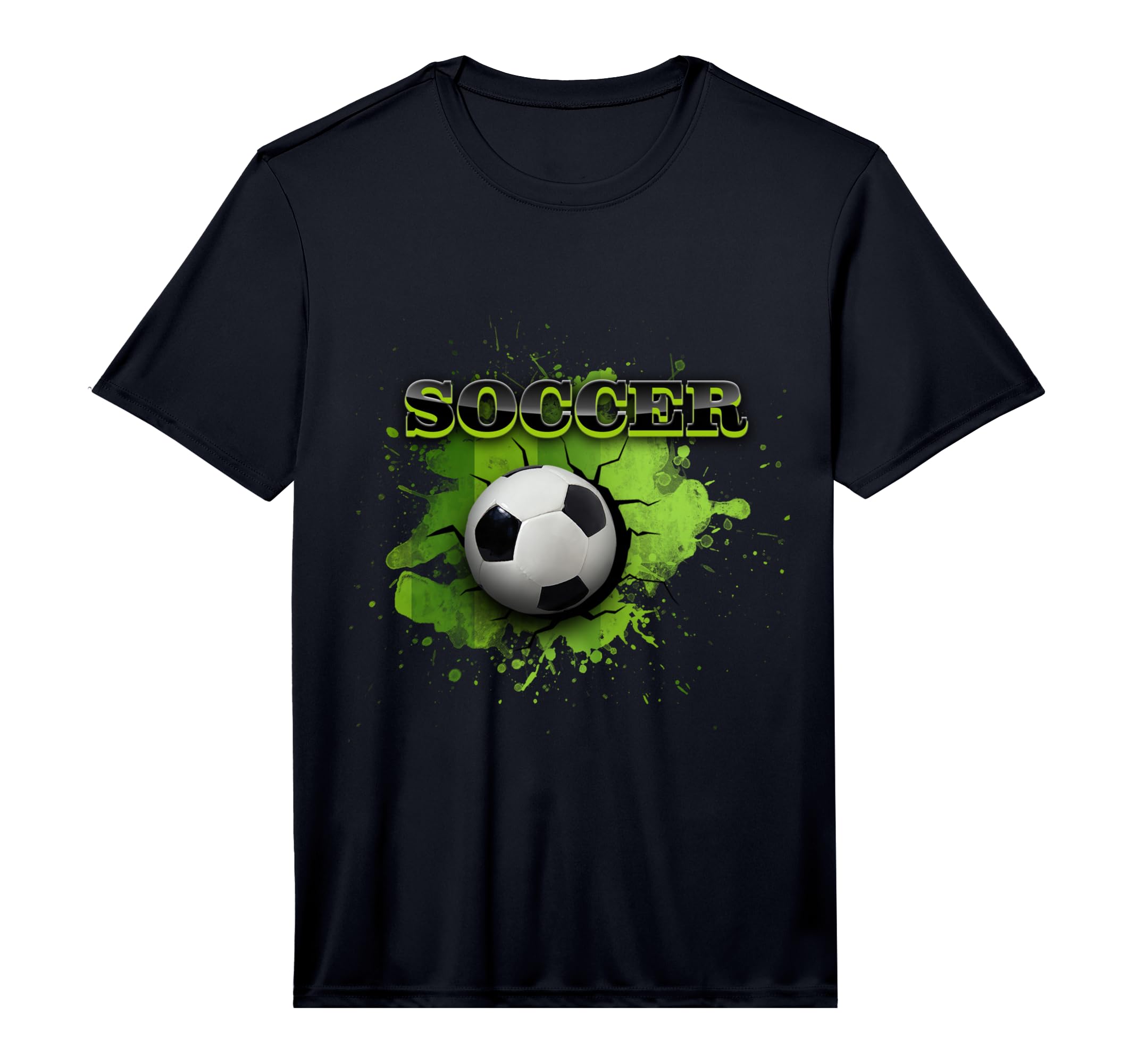 Soccer Ball Funny Football Player N T-Shirt - Casual Everyday Wear Unisex - T-Shirt, Sweatshirt, Hoodie