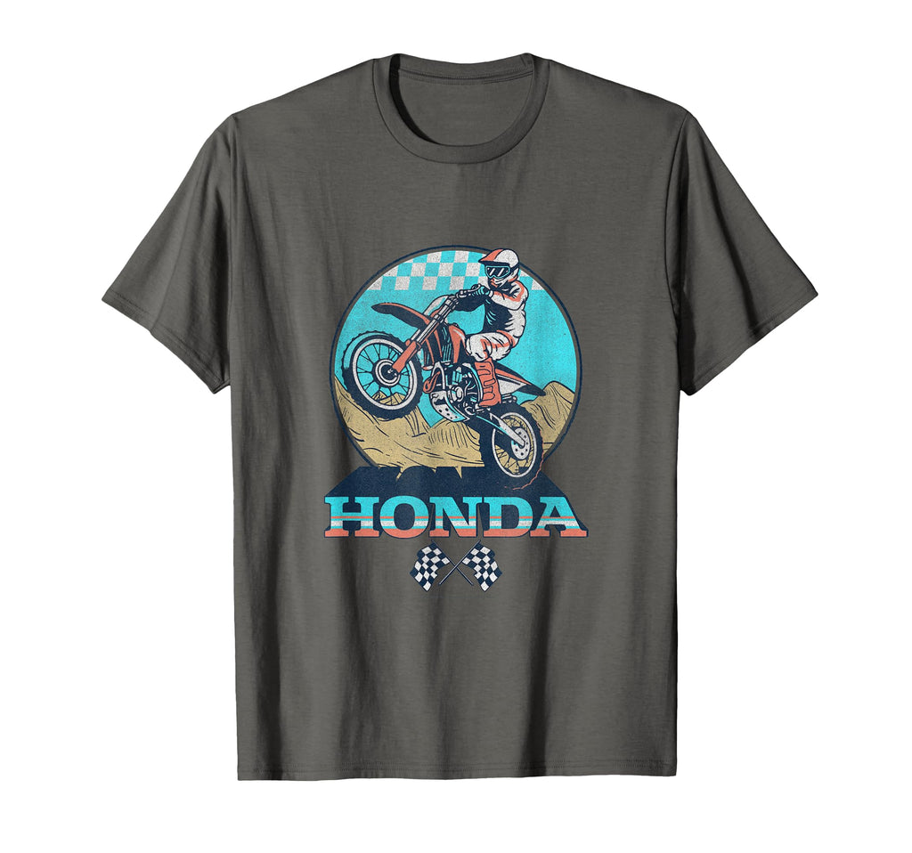 Honda Powersports Motorcycle Rider T-Shirt - Minimalist Print Men Women - T-Shirt, Sweatshirt, Hoodie