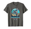 Honda Powersports Motorcycle Rider T-Shirt - Minimalist Print Men Women - T-Shirt, Sweatshirt, Hoodie