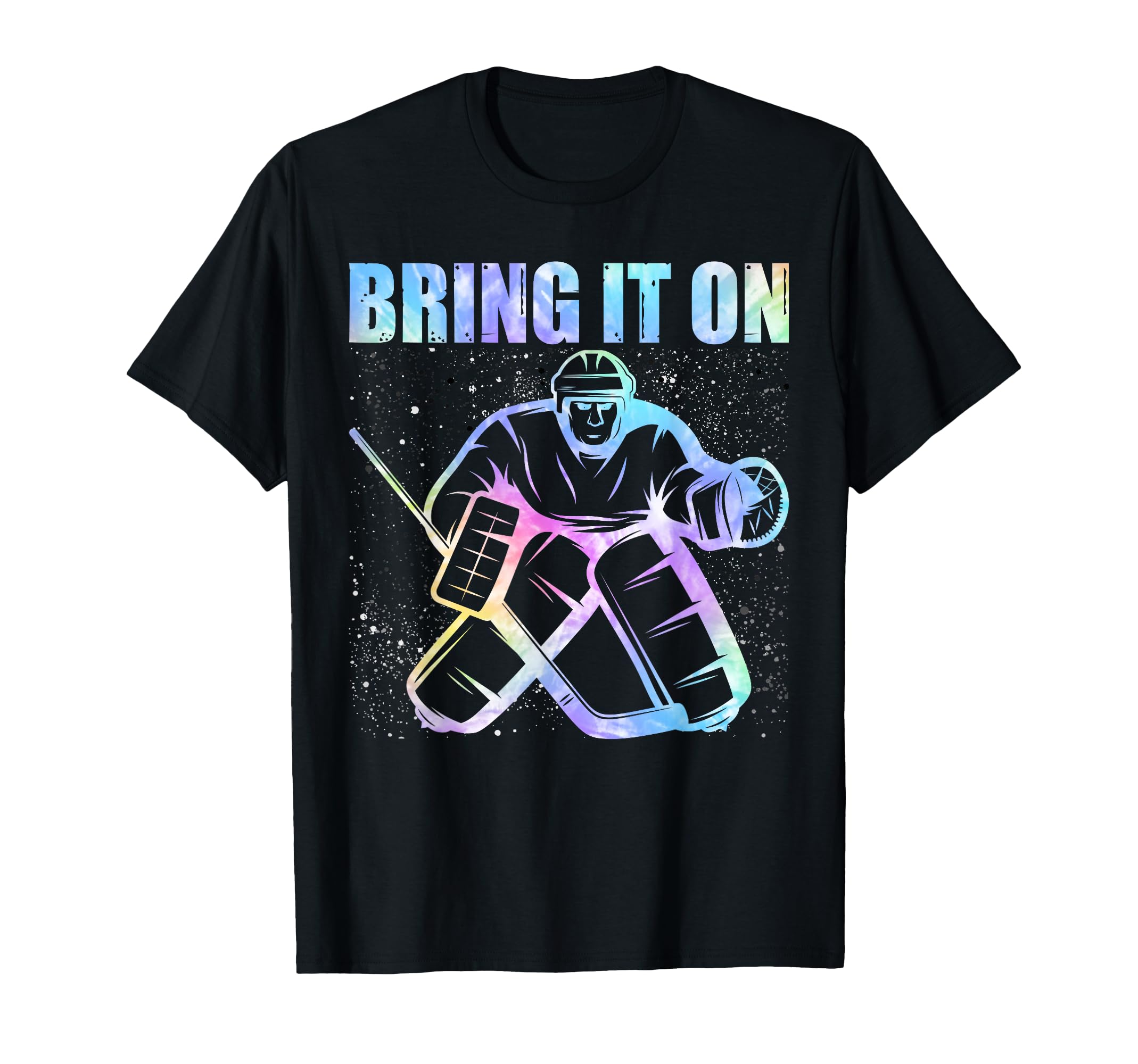 Ice Hockey Player Goalkeeper Ice Hockey T-Shirt - Graphic Print Men Women - T-Shirt, Sweatshirt, Hoodie