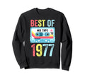 Best 1977 Cassette Tape Sweatshirt - Aesthetic Graphic for Adults - T-Shirt, Sweatshirt, Hoodie