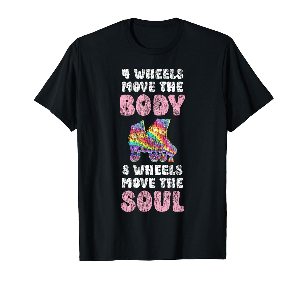 Roller Skating Skate 1970S 4 T-Shirt - Casual Everyday Wear Men Women - T-Shirt, Sweatshirt, Hoodie