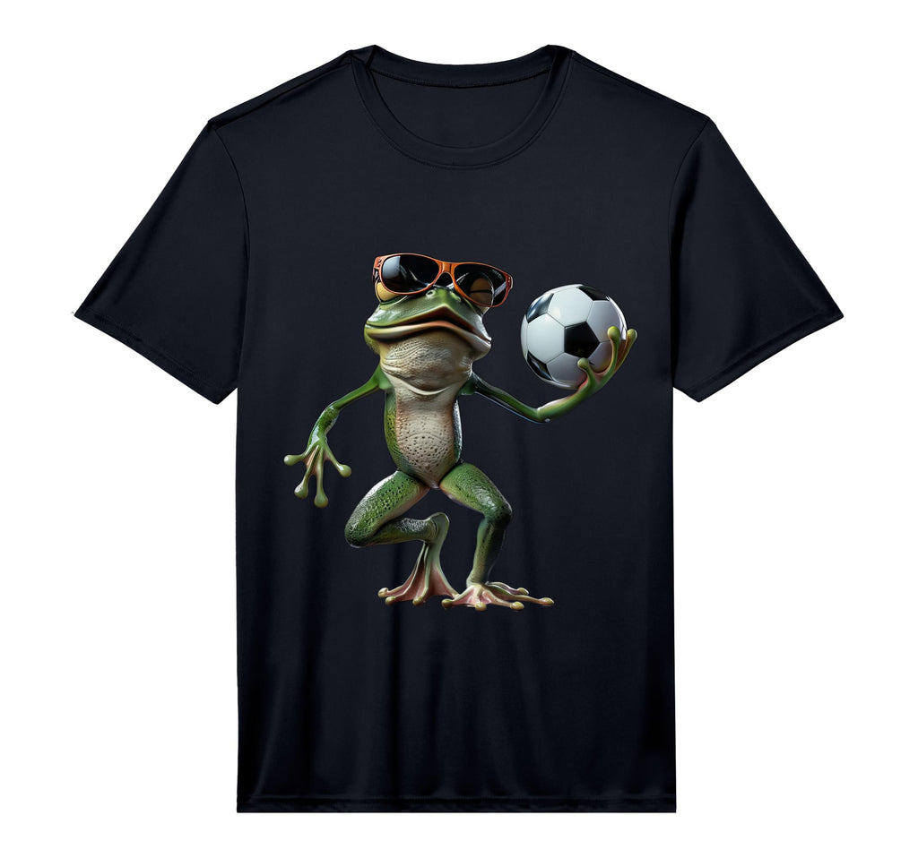 Frog Soccer Performance T-Shirt - Unique Graphic Unisex - T-Shirt, Sweatshirt, Hoodie