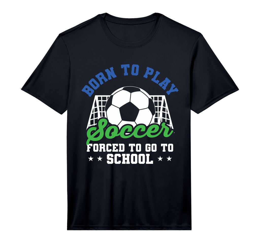 Goalkeeper Funny Football Born To Play T-Shirt - Unique Graphic Unisex - T-Shirt, Sweatshirt, Hoodie