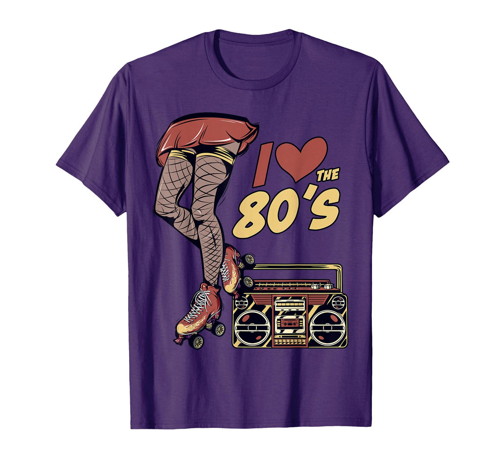 Rollerskates Funny 80S Roller Disco T-Shirt - Minimalist Print Unisex - T-Shirt, Sweatshirt, Hoodie