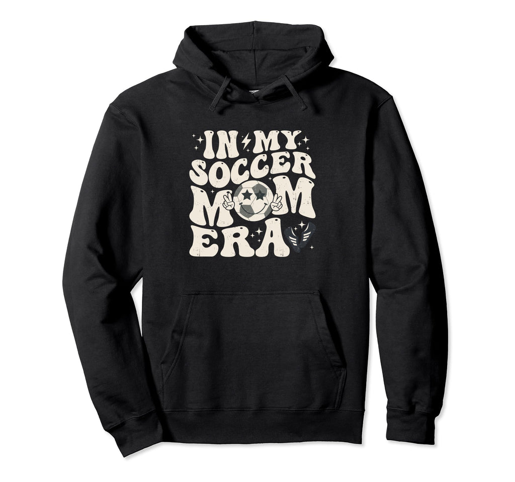 Groovy My Soccer Mom Era Hoodie - Unique Graphic Unisex - T-Shirt, Sweatshirt, Hoodie