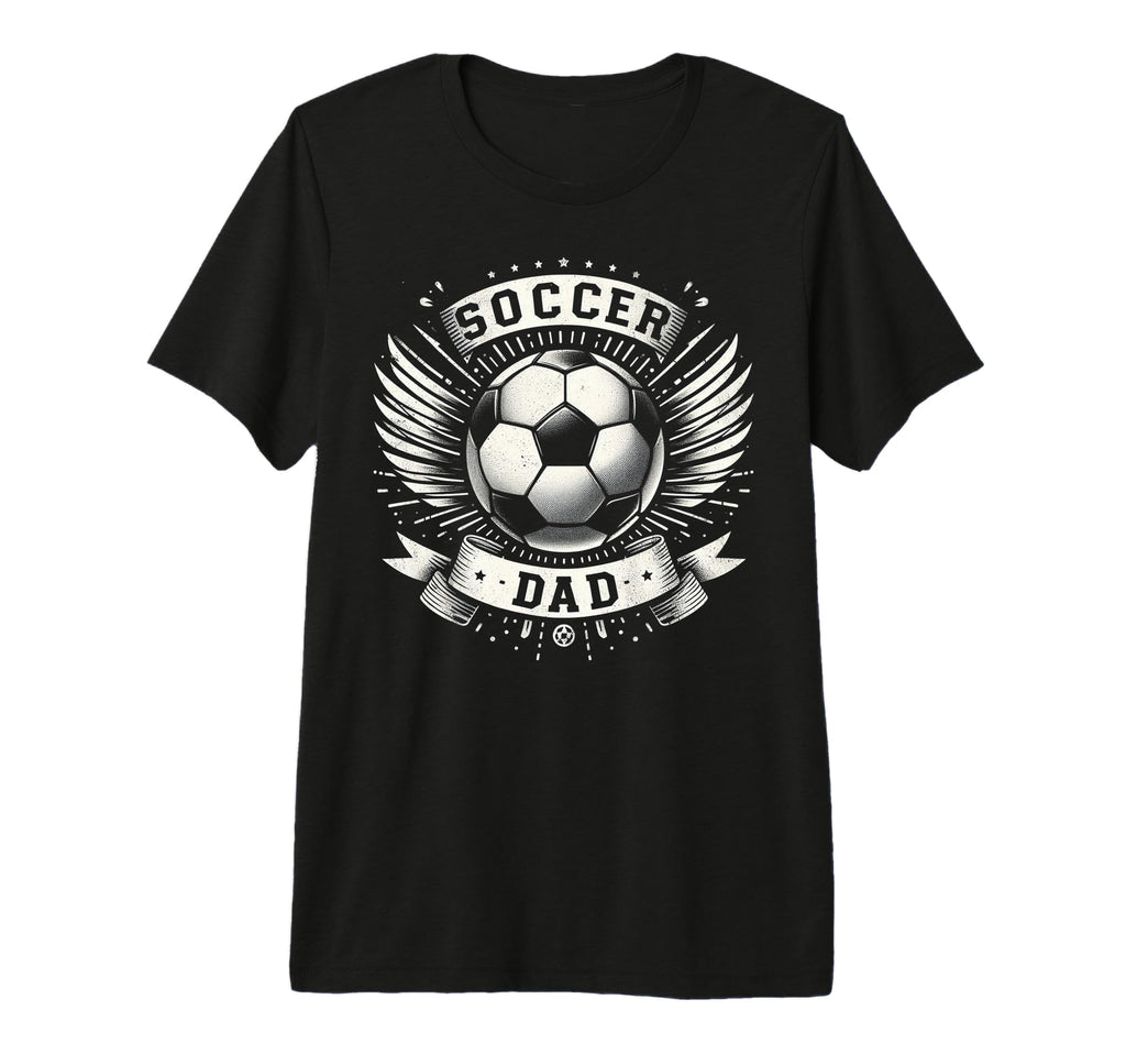 Soccer Dad Family Matching Dad T-Shirt - Aesthetic Graphic Men Women - T-Shirt, Sweatshirt, Hoodie
