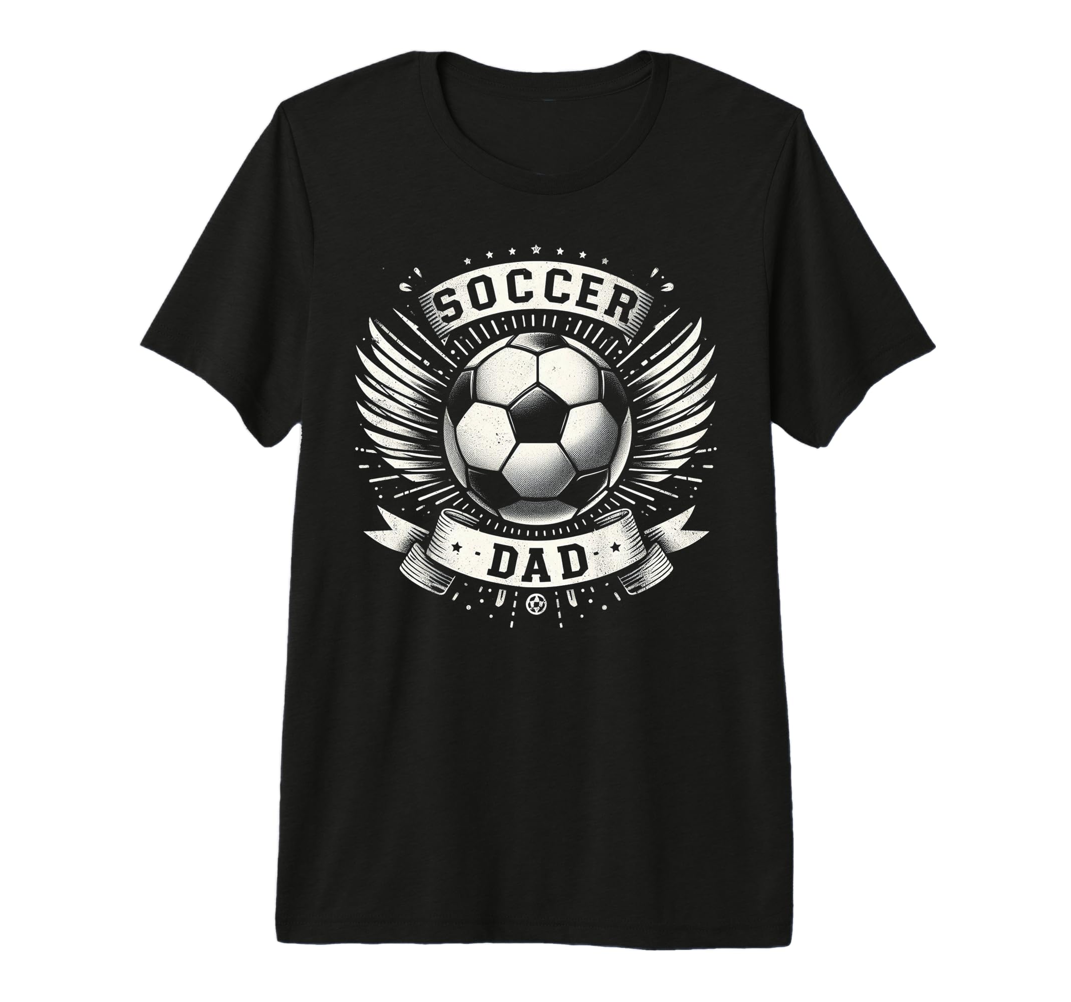 Soccer Dad Family Matching Dad T-Shirt - Aesthetic Graphic Men Women - T-Shirt, Sweatshirt, Hoodie