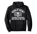 Funny Hockey Goalie Aunt Hockey Keeper Hoodie - Trendy Graphic Unisex - T-Shirt, Sweatshirt, Hoodie
