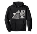 Life Is About Goals And Assists Hoodie - Casual Everyday Wear Men Women - T-Shirt, Sweatshirt, Hoodie
