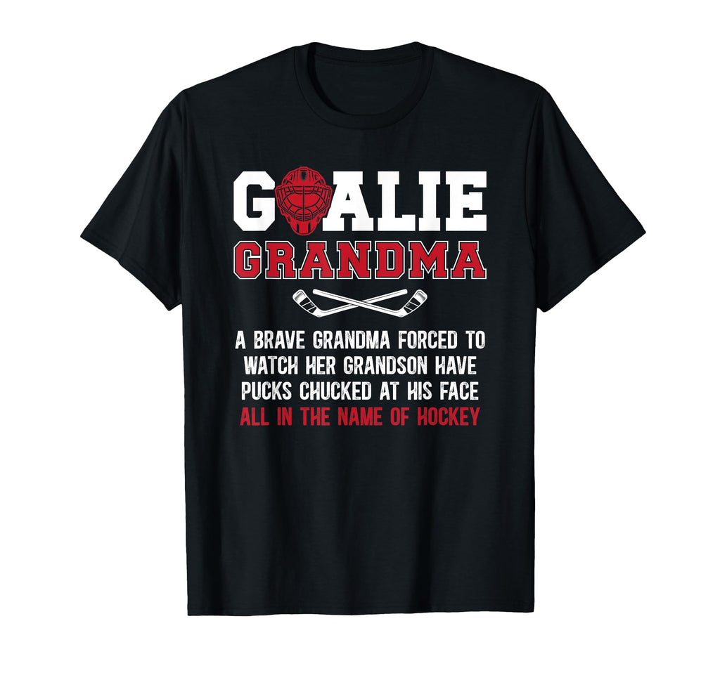 Hockey Goalie Grandma Hockey Keeper T-Shirt - Trendy Graphic Men Women - T-Shirt, Sweatshirt, Hoodie