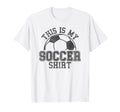 Trendy This Is My Soccer Distressed Big T-Shirt - Graphic Print Unisex - T-Shirt, Sweatshirt, Hoodie