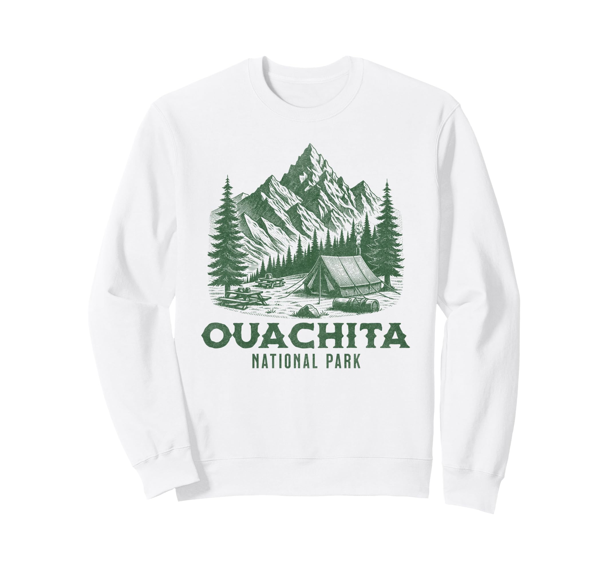Ouachita National Park Arkansas Sweatshirt - Fun Novelty Design Men Women - T-Shirt, Sweatshirt, Hoodie