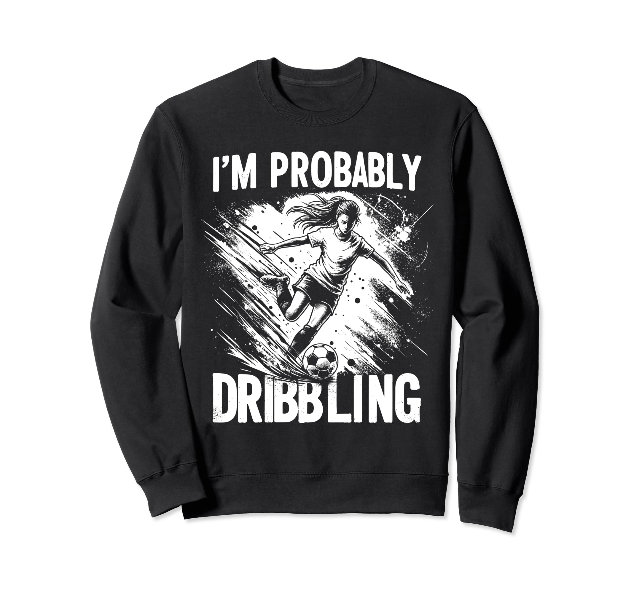 Soccer Soccer Player Sweatshirt - Custom Art Print Men Women - T-Shirt, Sweatshirt, Hoodie