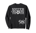 Soccer Mom Jersey Number 98 Sweatshirt - Aesthetic Graphic Men Women - T-Shirt, Sweatshirt, Hoodie