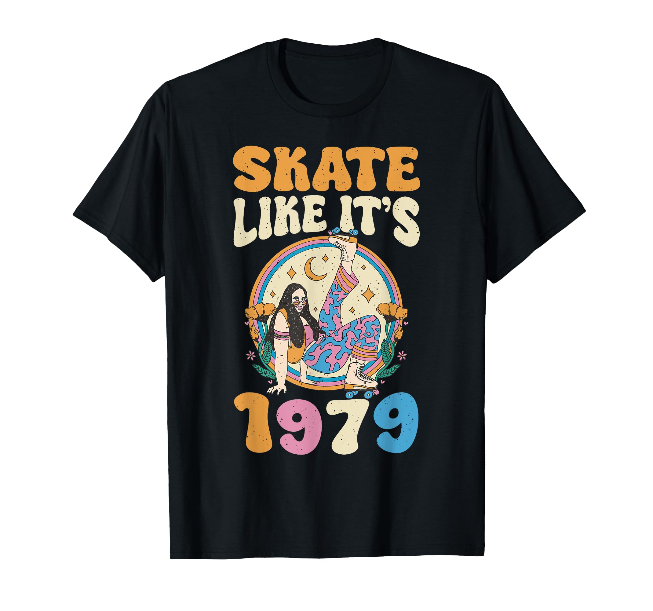 Roller Skating 70S 80S Roller Skate T-Shirt - Aesthetic Graphic Unisex - T-Shirt, Sweatshirt, Hoodie